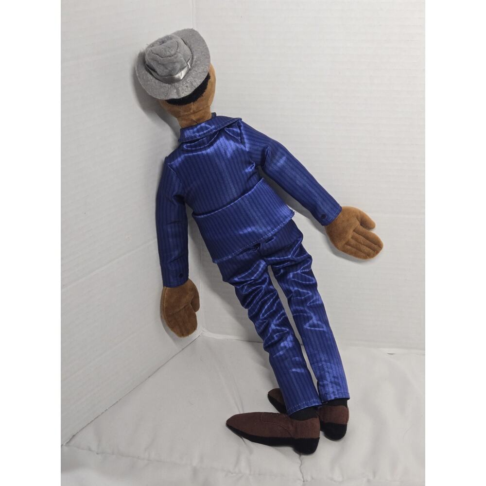 Disney Pixar Soul Joe Gardiner 18' Plush No Talking Blue Suit Retired Discontinu - Picture 3 of 3